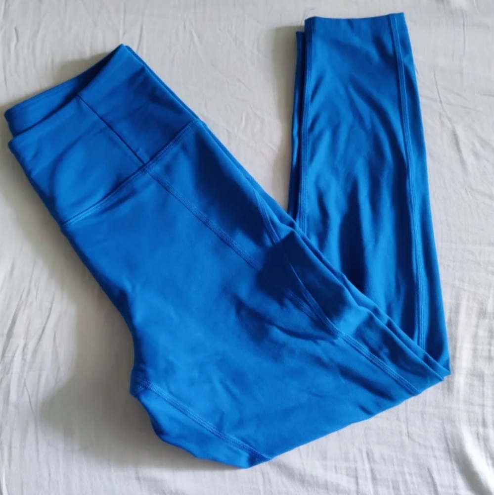 Girlfriend Collective Compressive High-Rise Leggings Lapis